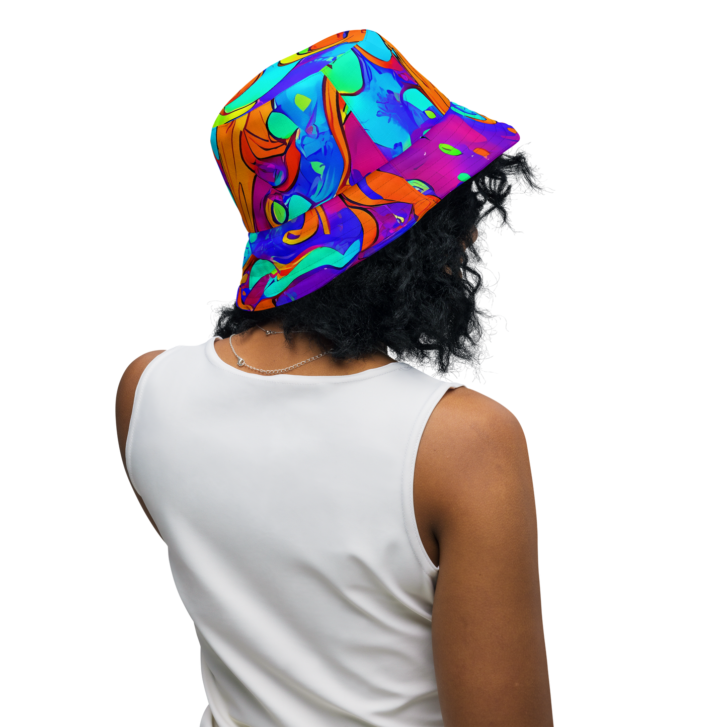 Reversible Bucket Hat - Roset Rapture