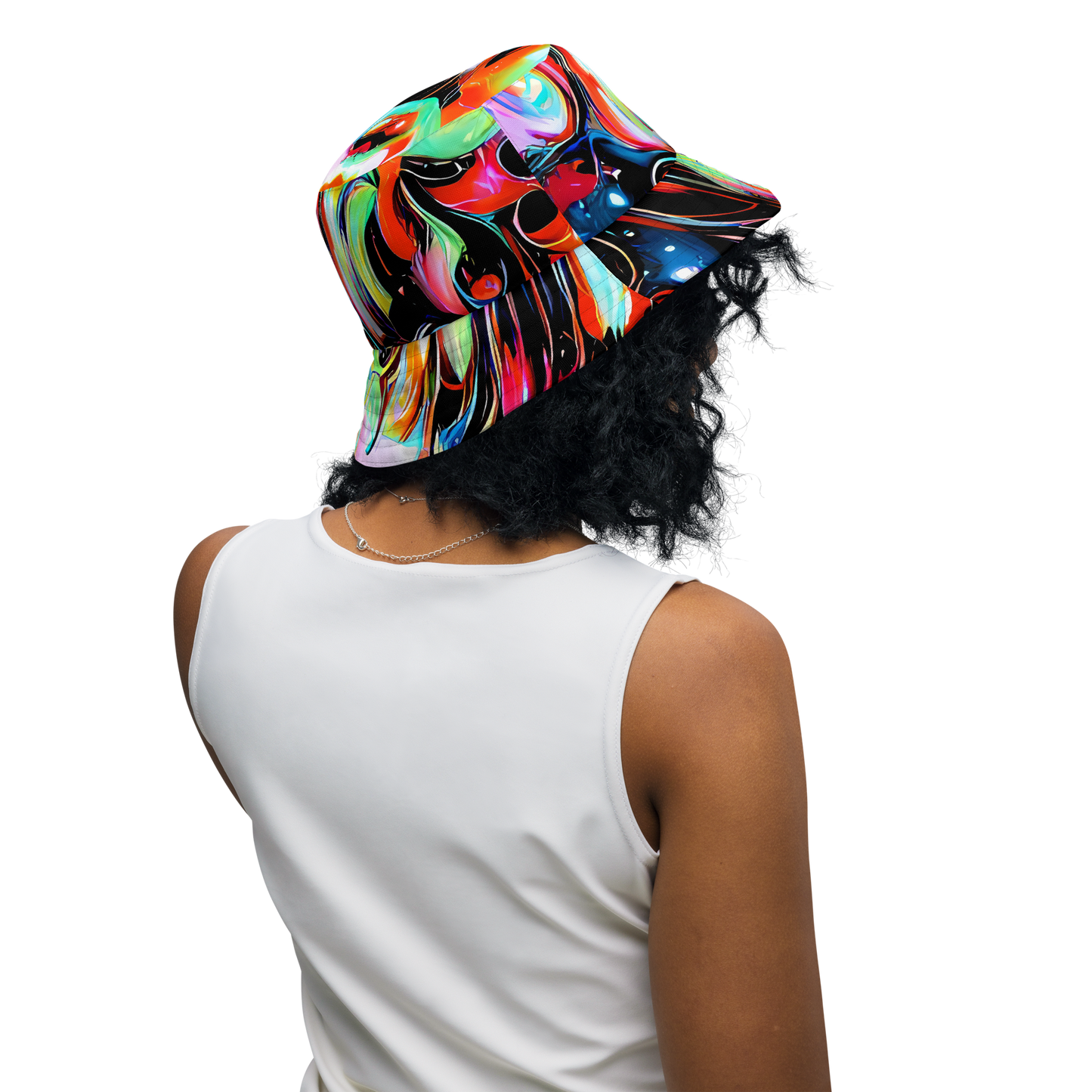 Reversible Bucket Hat - Viveros Vortex