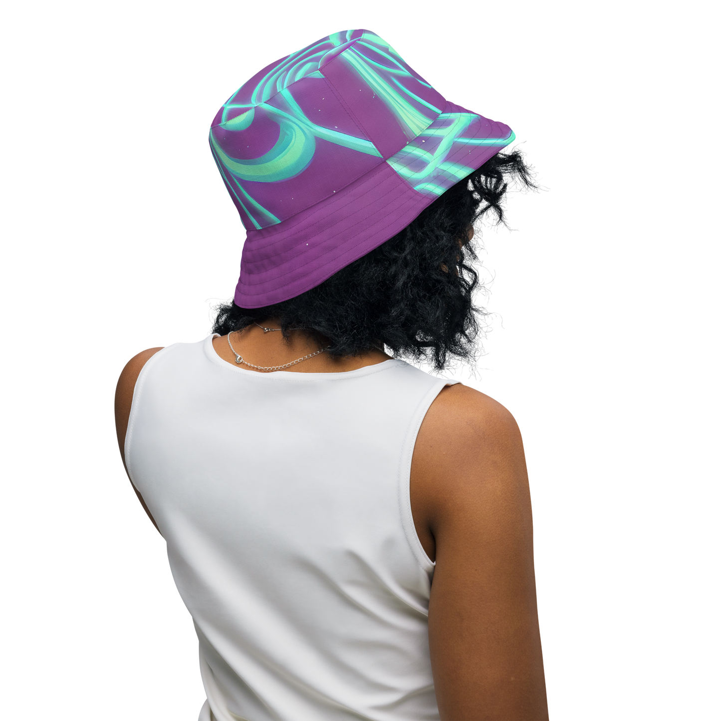 Reversible Bucket Hat - Neon Drift