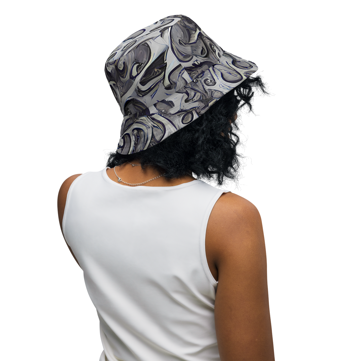 Reversible Bucket Hat - Mashburn Swirls