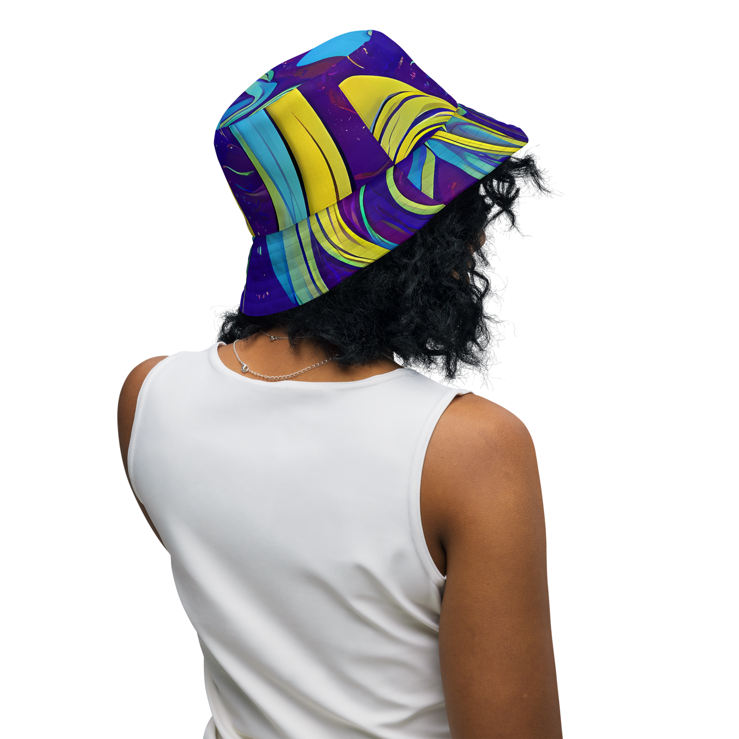 Reversible Bucket Hat - Stellar Swirls