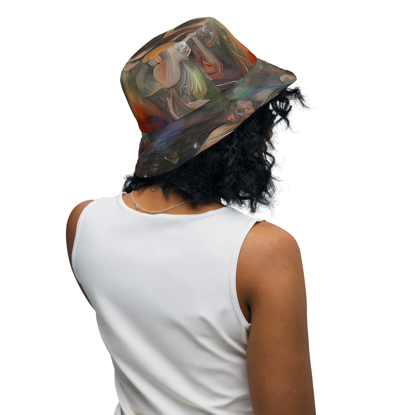 Reversible Bucket Hat - Copper Swirl