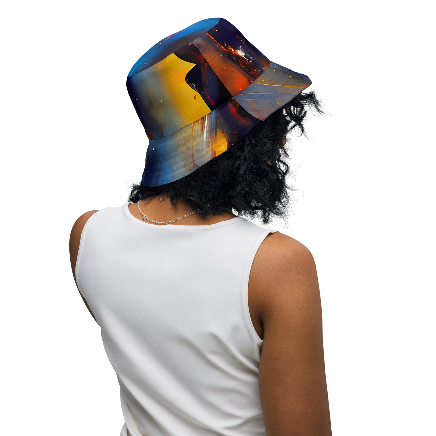 Reversible Bucket Hat - Cobalt Vogue