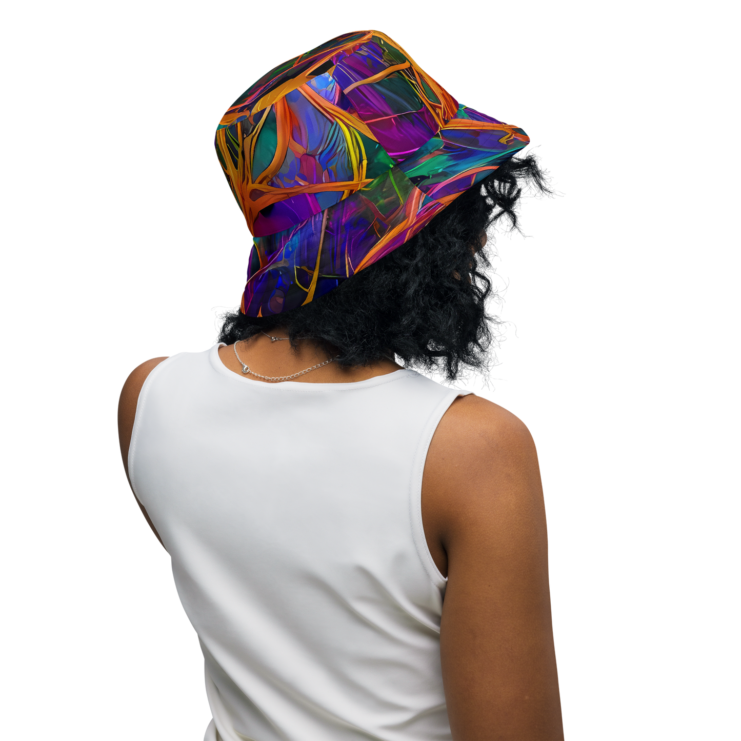 Reversible Bucket Hat - Spectral Weave