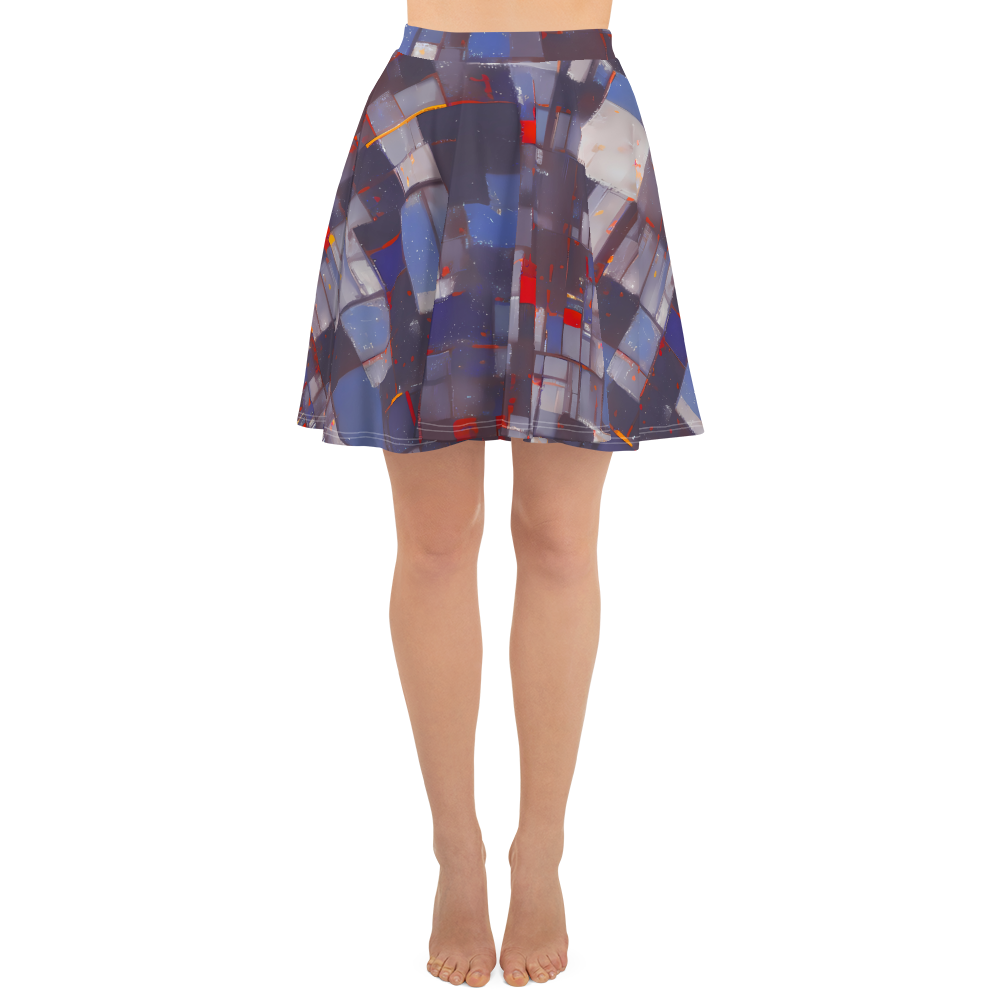 Skater Skirt - Cubist Rhythm