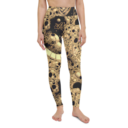 Yoga Leggings - Baroque Orbit