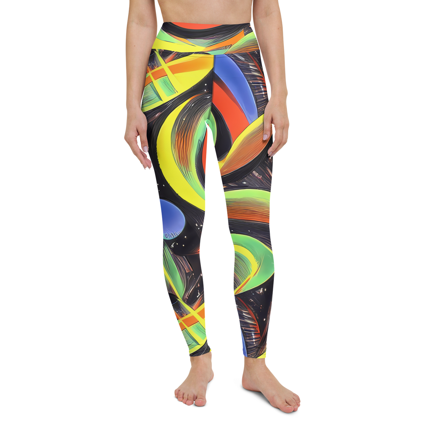 Yoga Leggings - Tenggren Whirl