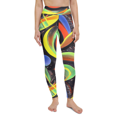 Yoga Leggings - Tenggren Whirl