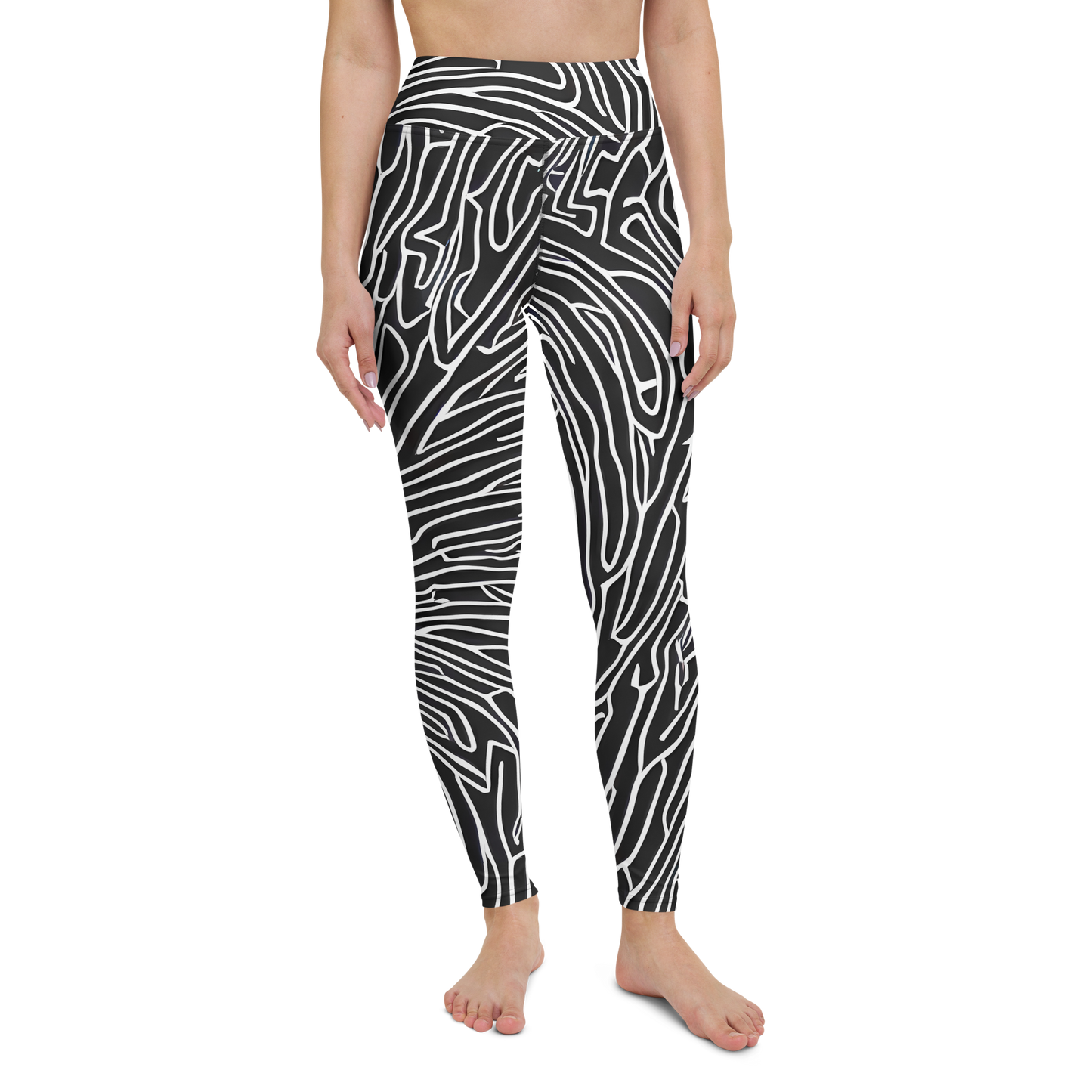 Yoga Leggings - Acconci Waves