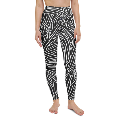 Yoga Leggings - Acconci Waves