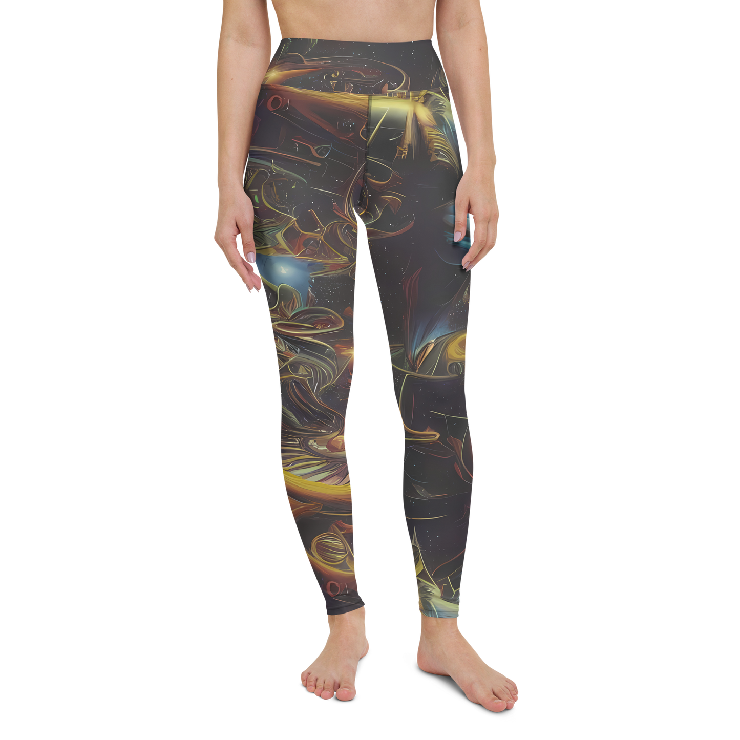 Yoga Leggings - Galactic Swirl