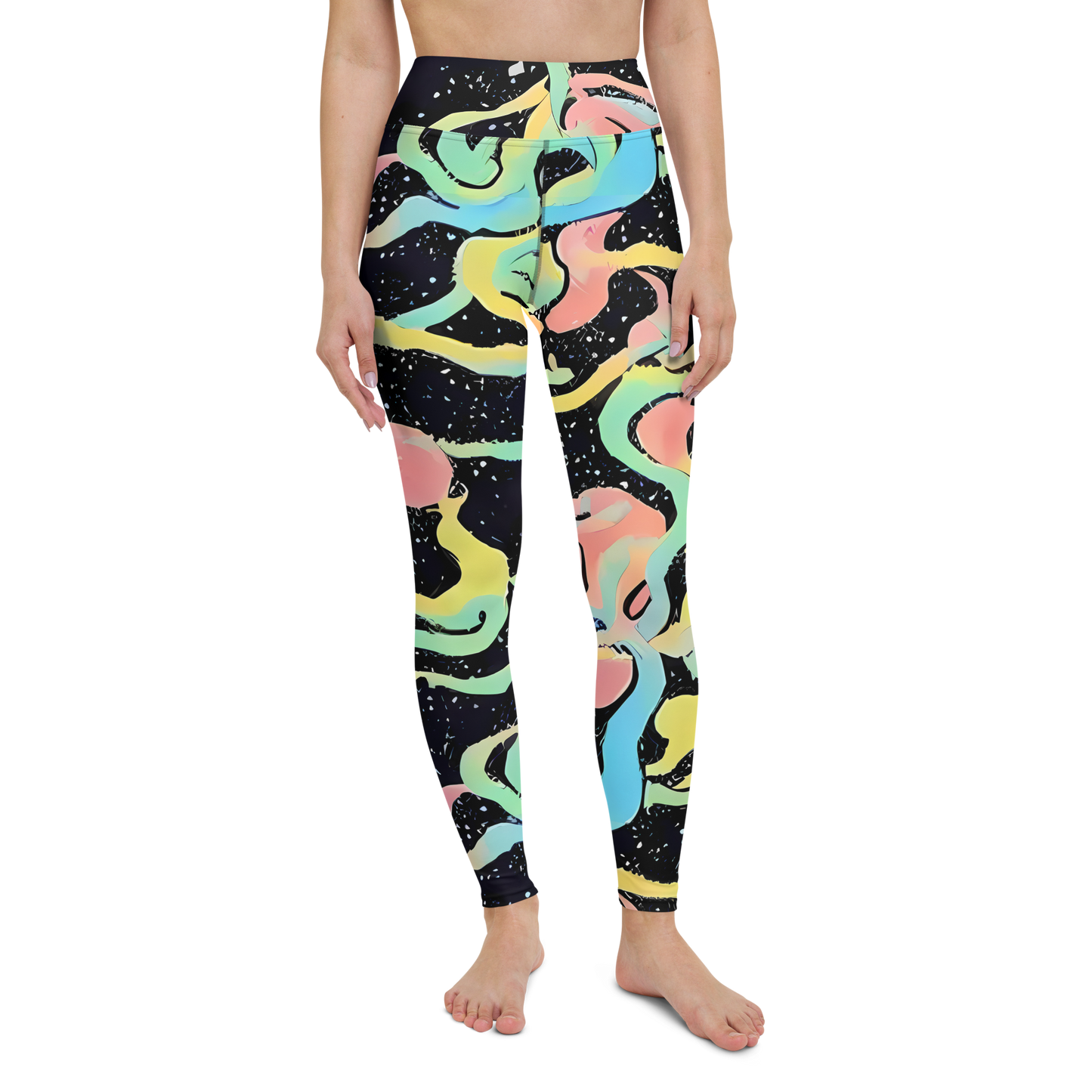 Yoga Leggings - Mcguire Wavelength