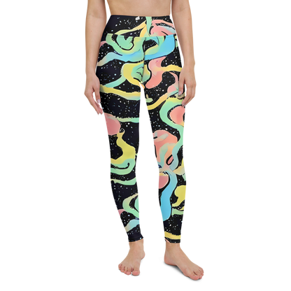 Yoga Leggings - Mcguire Wavelength