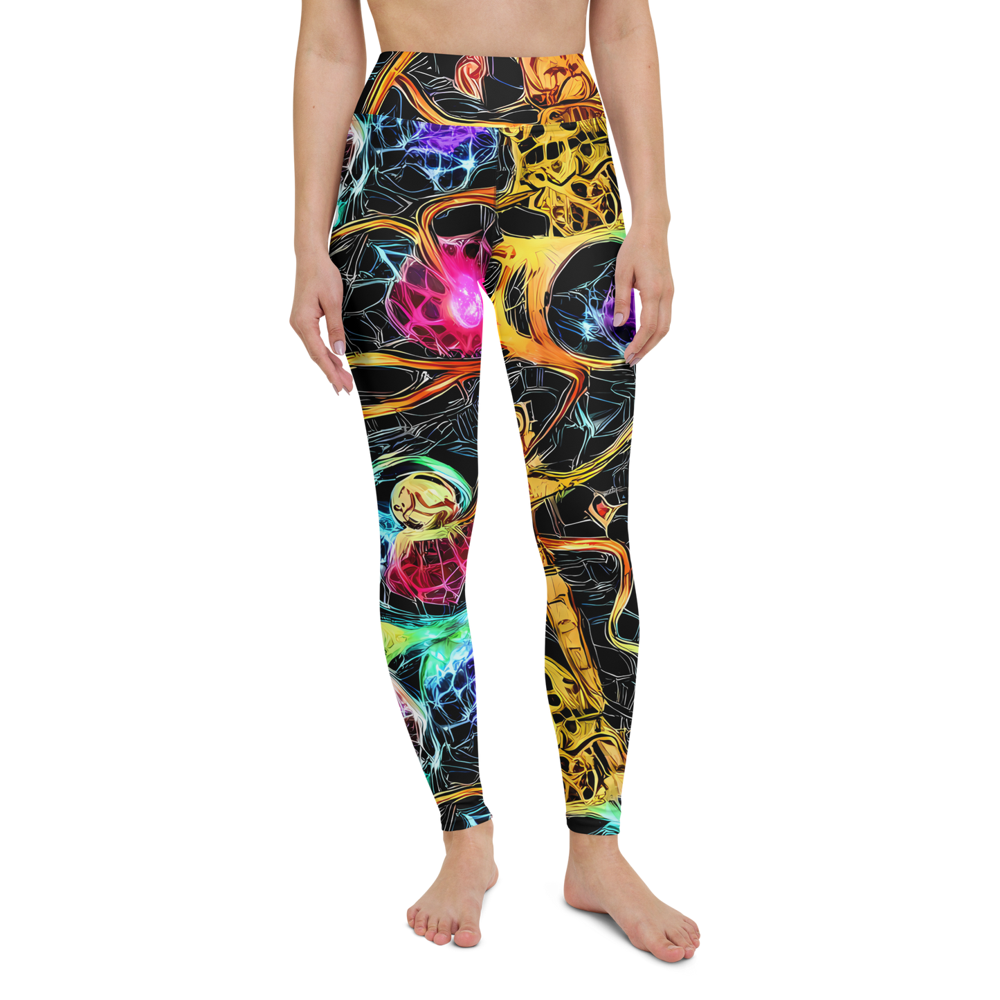 Yoga Leggings - Psychedelic Pulsar