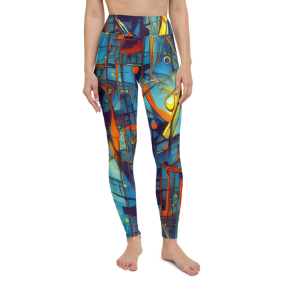 Yoga Leggings - Abstract Eddy