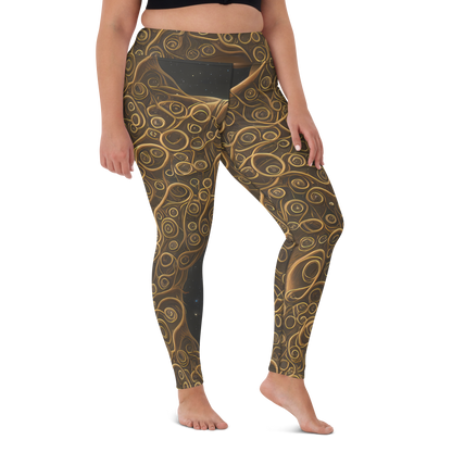 Yoga Leggings - Ethereal Coils