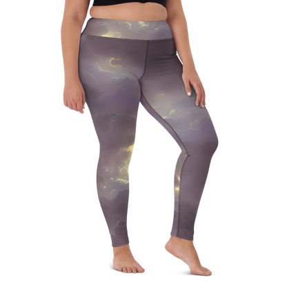 Yoga Leggings - Stormy Muse