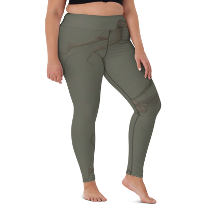 Yoga Leggings - Valsecchi's Veil