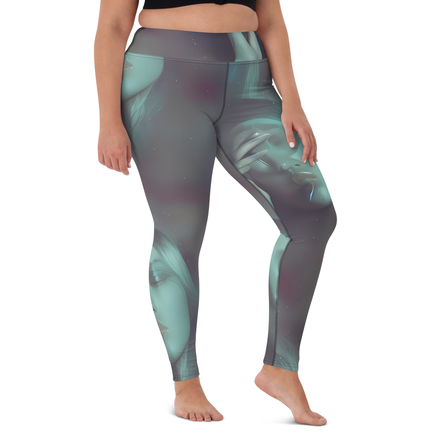 Yoga Leggings - Surreal Dreams