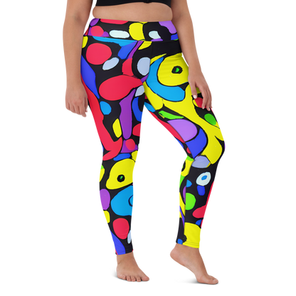 Yoga Leggings - Miró's Mosaic