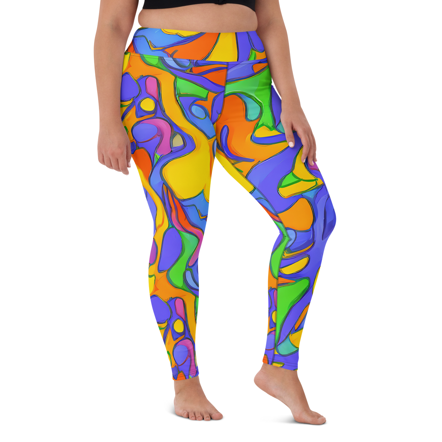 Yoga Leggings - Joffe Swirl