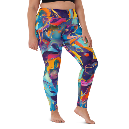 Yoga Leggings - Whimsical Fusion