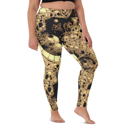 Yoga Leggings - Baroque Orbit