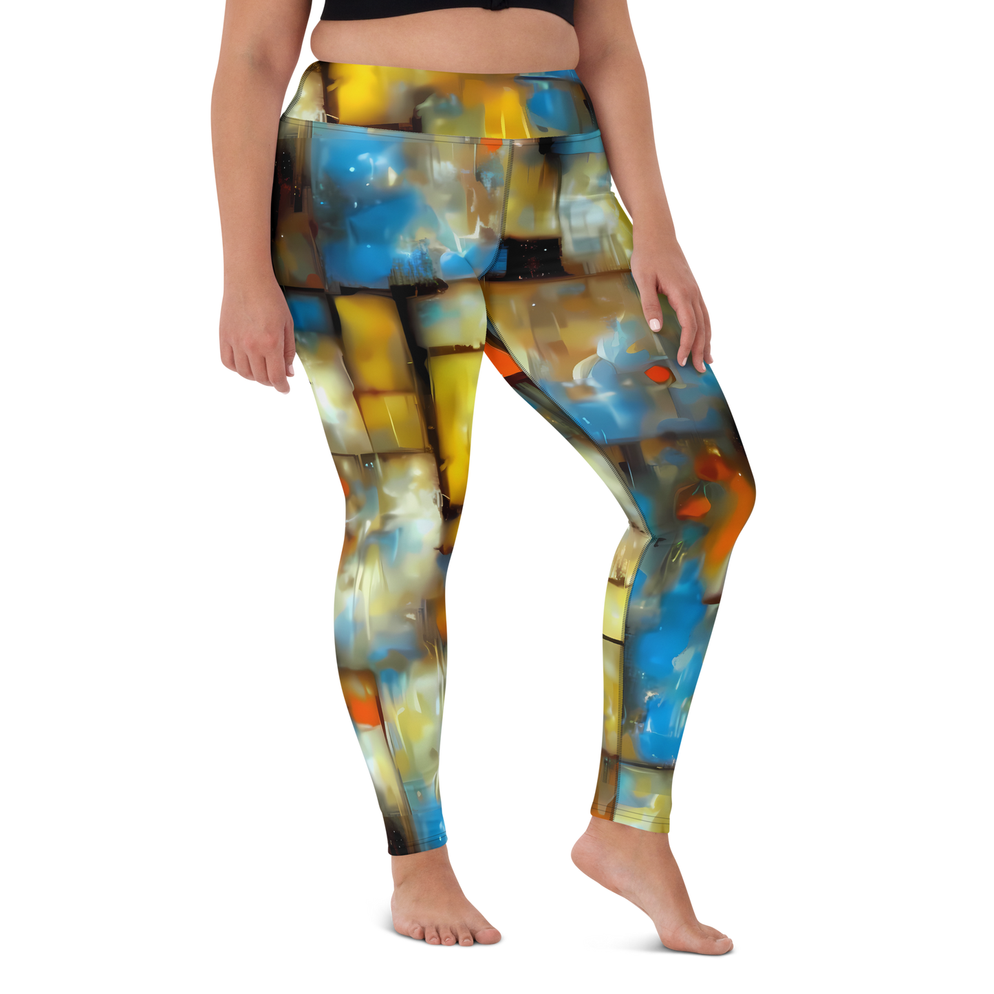 Yoga Leggings - Kohn Cubism