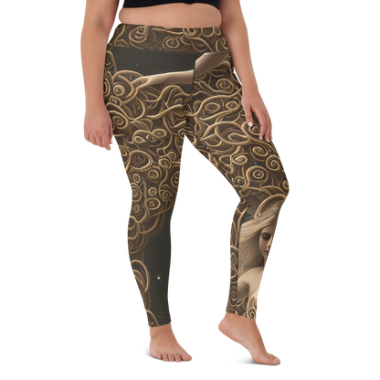 Yoga Leggings - Ether Whorls