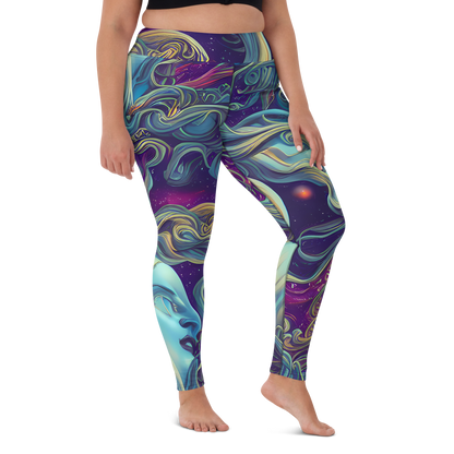 Yoga Leggings - Stellar Waves