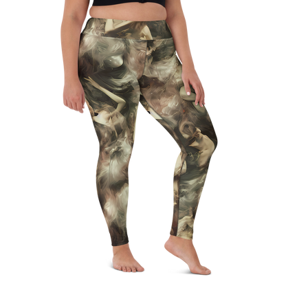 Yoga Leggings - Ceramic Swirl