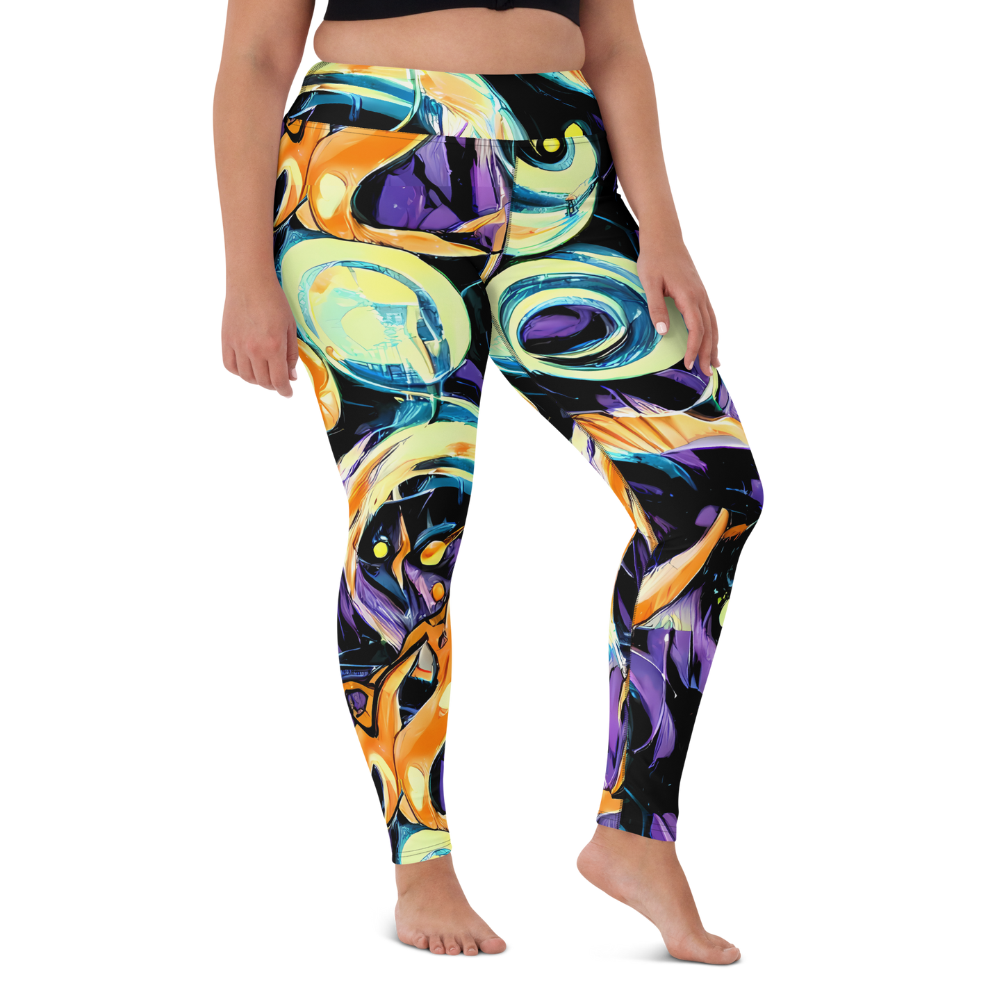 Yoga Leggings - Dorothy's Whirl