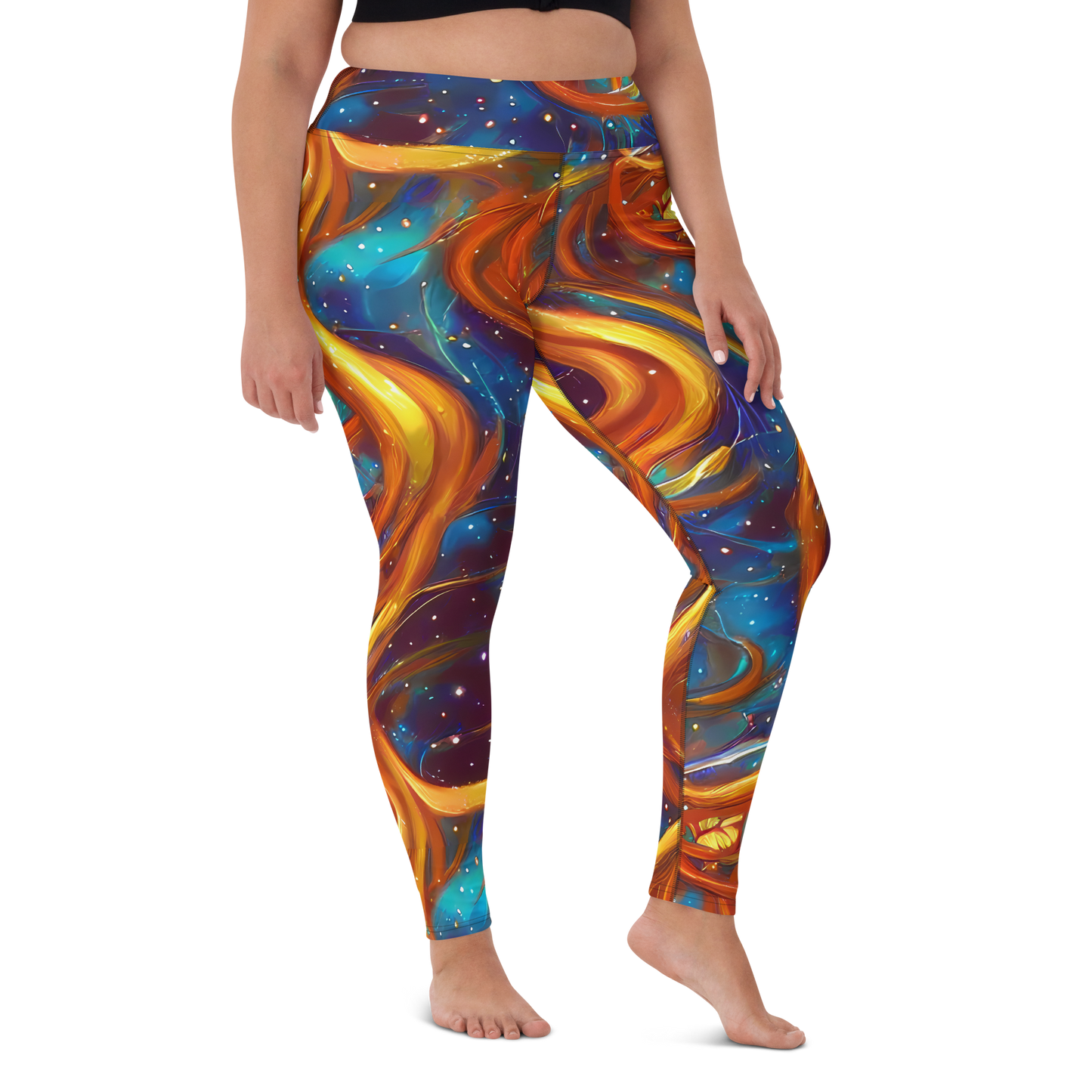 Yoga Leggings - Perez Whirl