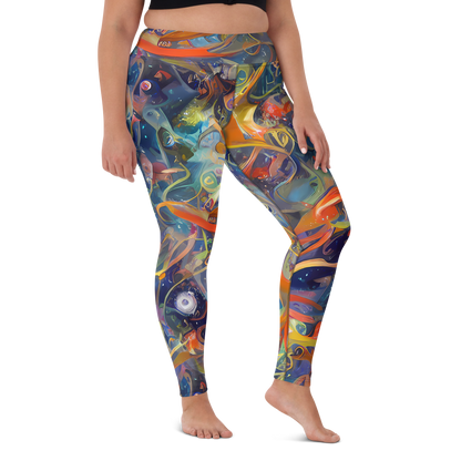 Yoga Leggings - Spectral Swathe