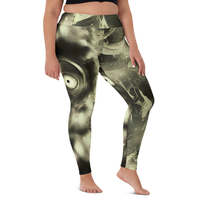 Yoga Leggings - Biomech Whirl