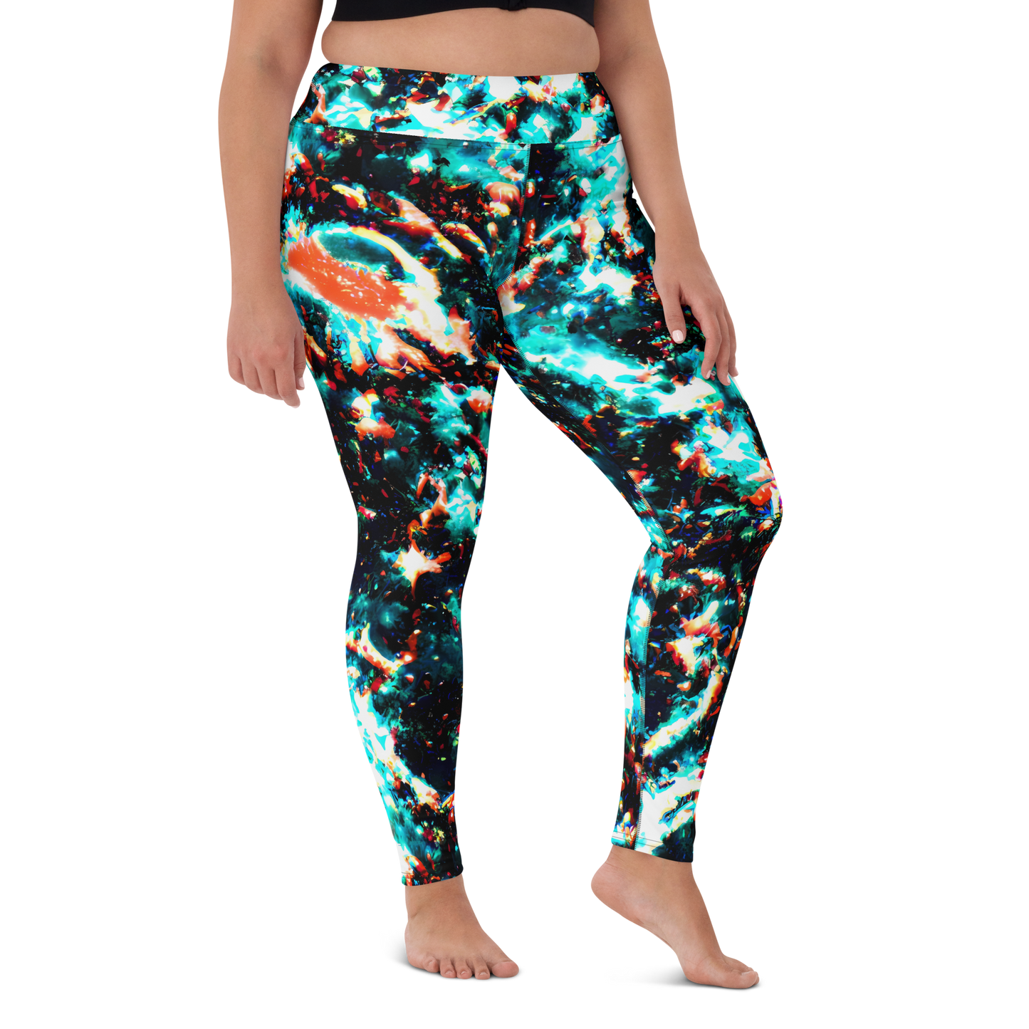 Yoga Leggings - Whirlpool Dream