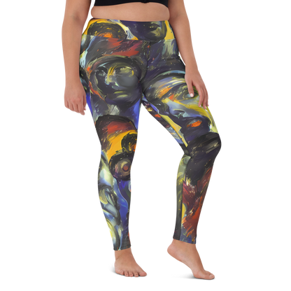 Yoga Leggings - Corinthian Gaze