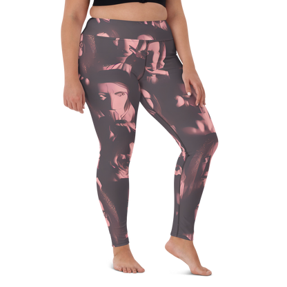 Yoga Leggings - Portrait Whispers