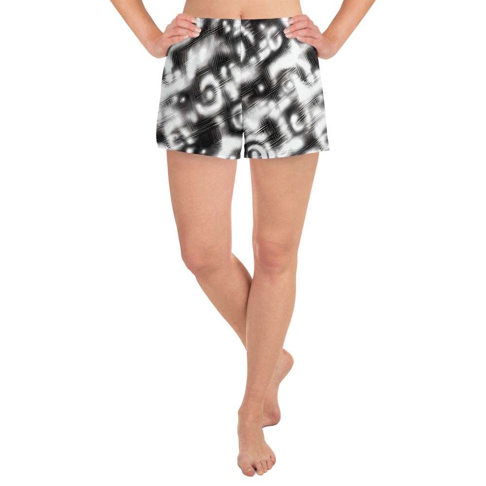 Women’s Athletic Shorts - Bernhard Swirl