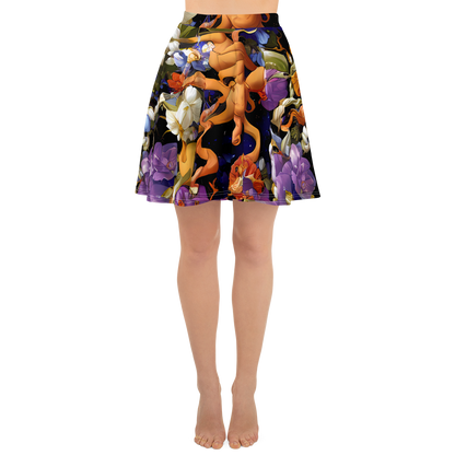 Skater Skirt - Blooming Cosmos