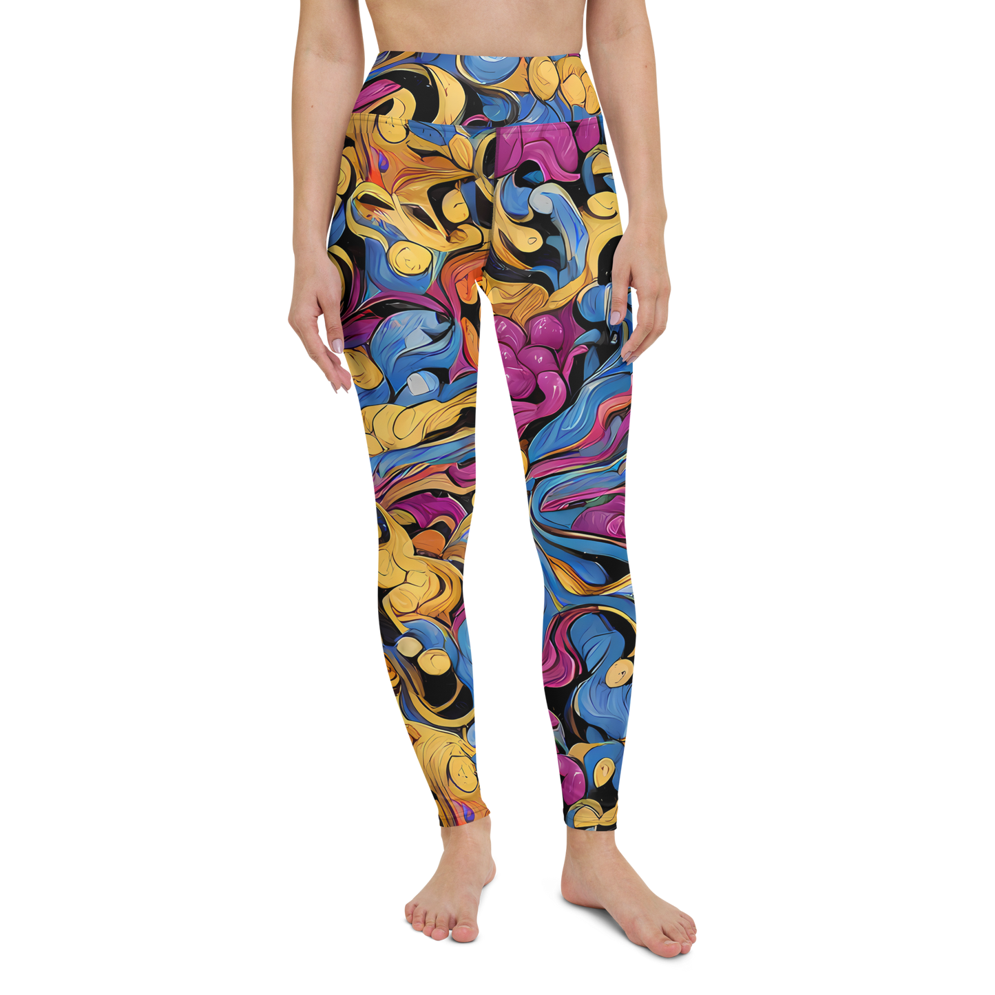 Yoga Leggings - Bosschaert Whorls