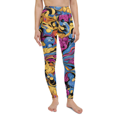 Yoga Leggings - Bosschaert Whorls