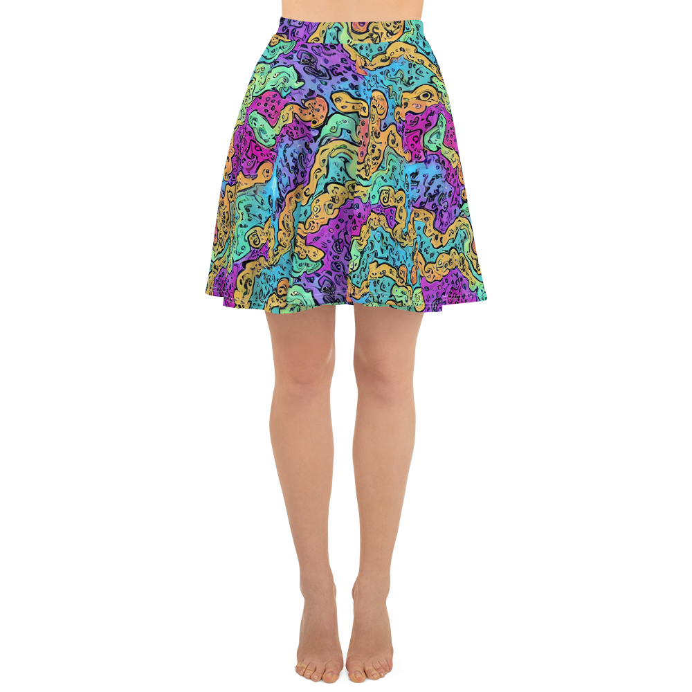 Skater Skirt - Intergalactic Graffiti