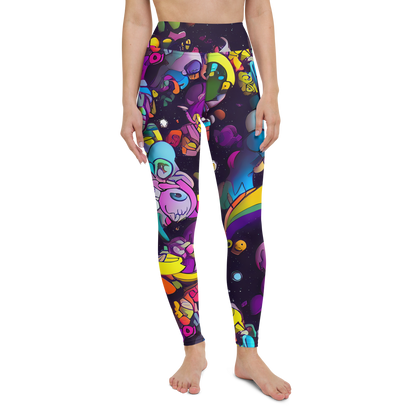 Yoga Leggings - Galactic Playground