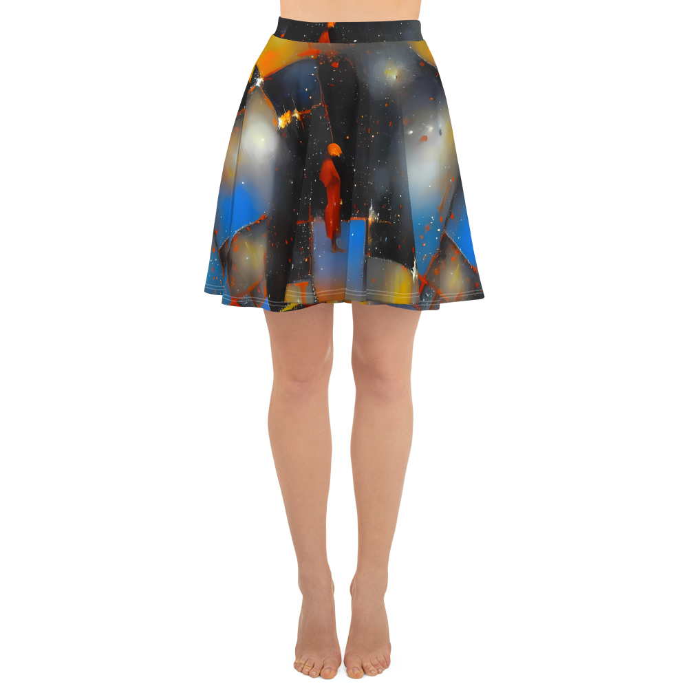 Skater Skirt - Monet's Matrix