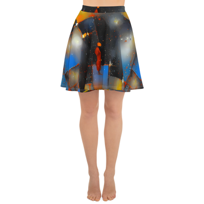 Skater Skirt - Monet's Matrix