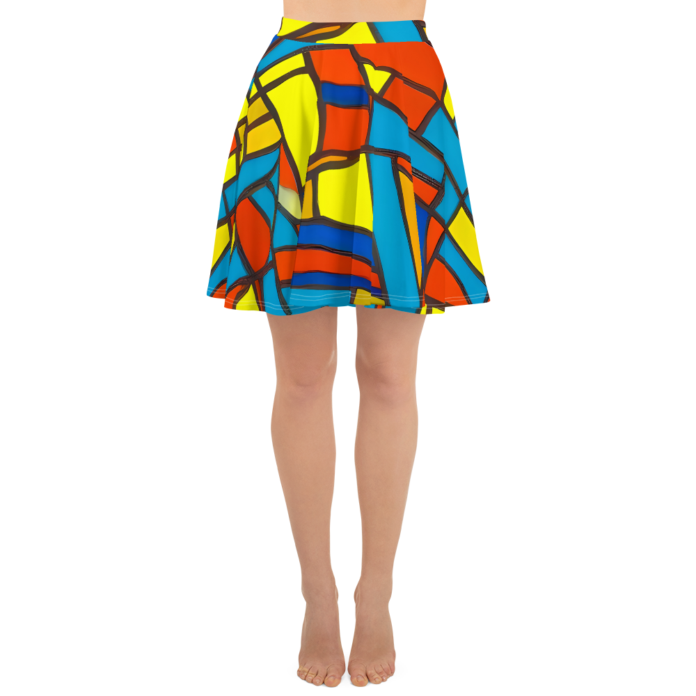 Skater Skirt - Mondrian Mesh