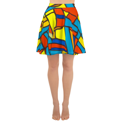 Skater Skirt - Mondrian Mesh