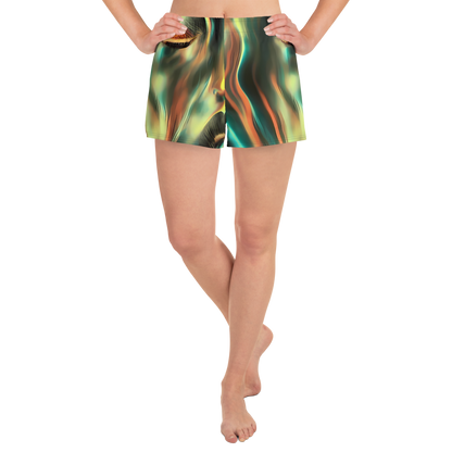 Women’s Athletic Shorts - Newtonian Visage