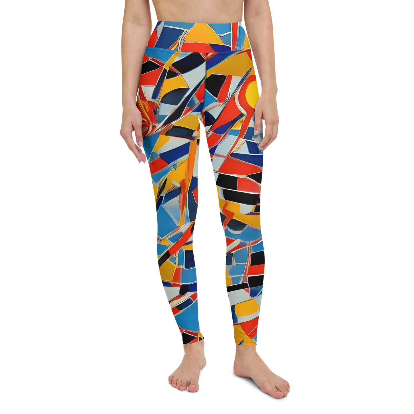 Yoga Leggings - Abstract Mingle